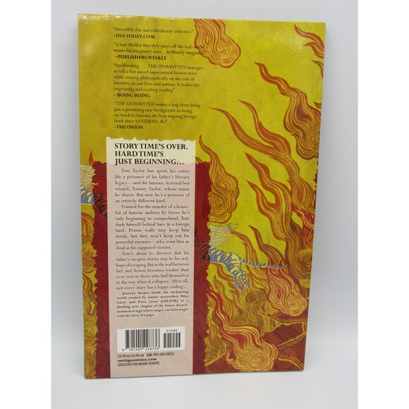 The Unwritten Volume 2 Inside Man 2010 First Printing Mike Carey Peter Gross - Picture 2 of 12